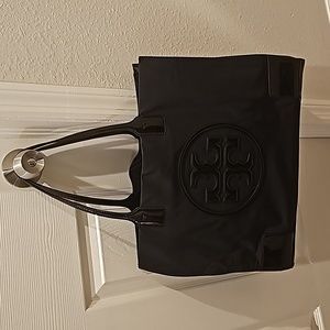 TORY BURCH ELLA PATENT TOTE $145